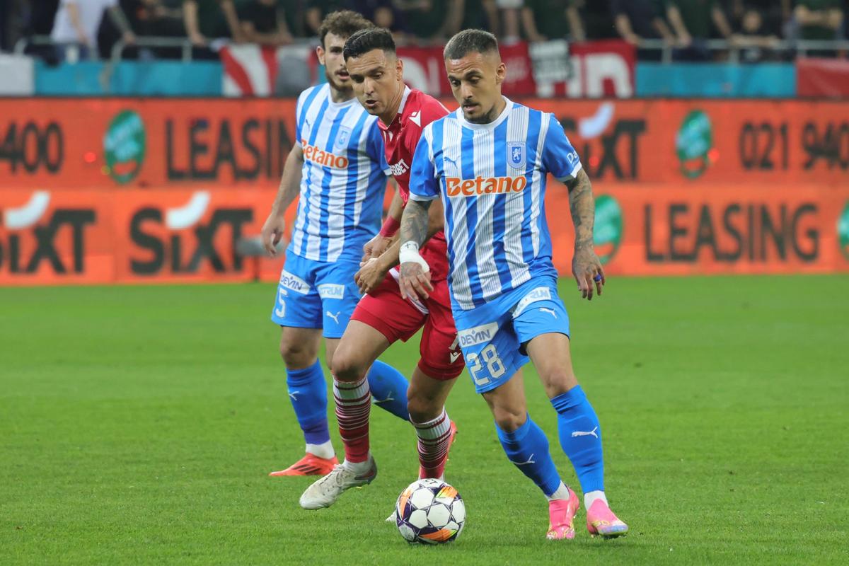 Dinamo - Craiova 0-2 » Nu s-a terminat încă! Oltenii urcă pe 2 și nu renunță la titlu: clasamentul ACUM din play-off