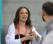 Alexandra Grigorie, partnerships, sponsorships și events managerul clubului Dinamo, prezentă pe Arena Națională. Foto: Ionuț Iordache (GSP)