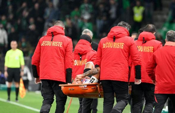 Scandal monstru la St. Etienne! „Roșu” retras, greșeală recunoscută. Arbitru lovit, meci întrerupt!