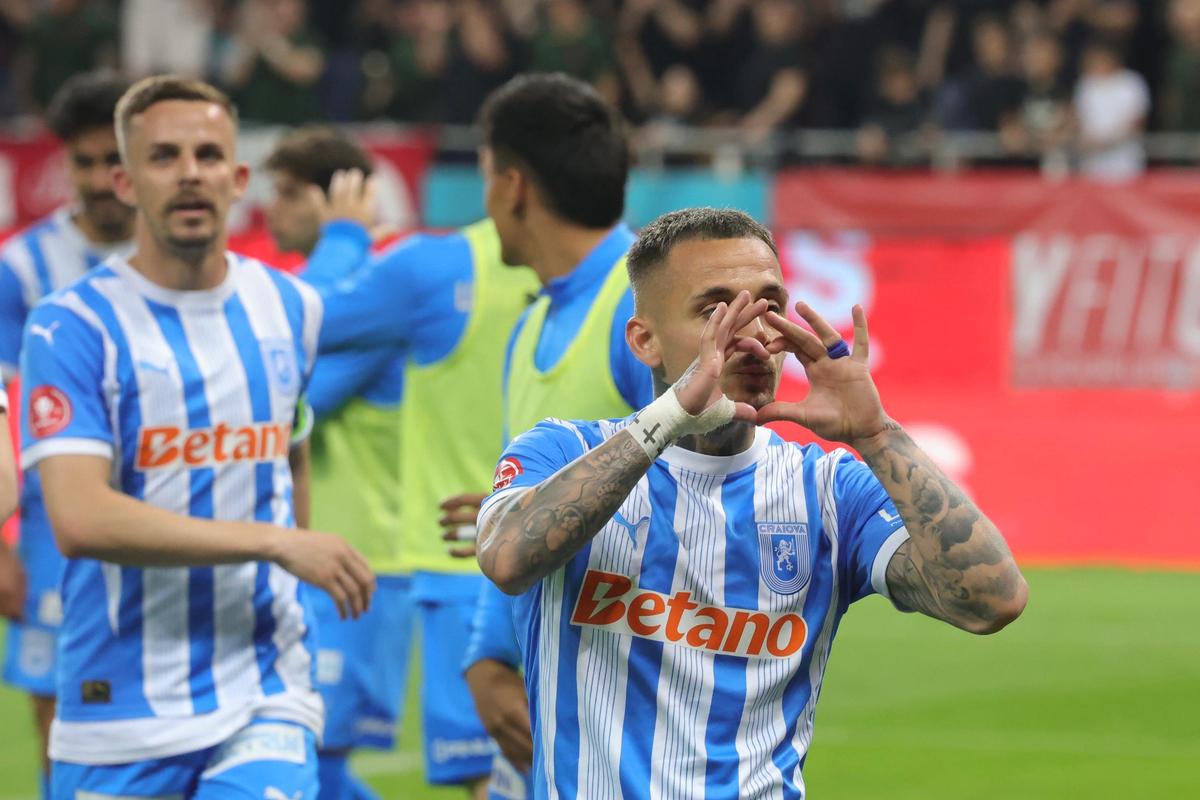 Dinamo - Universitatea Craiova, imagini din timpul partidei