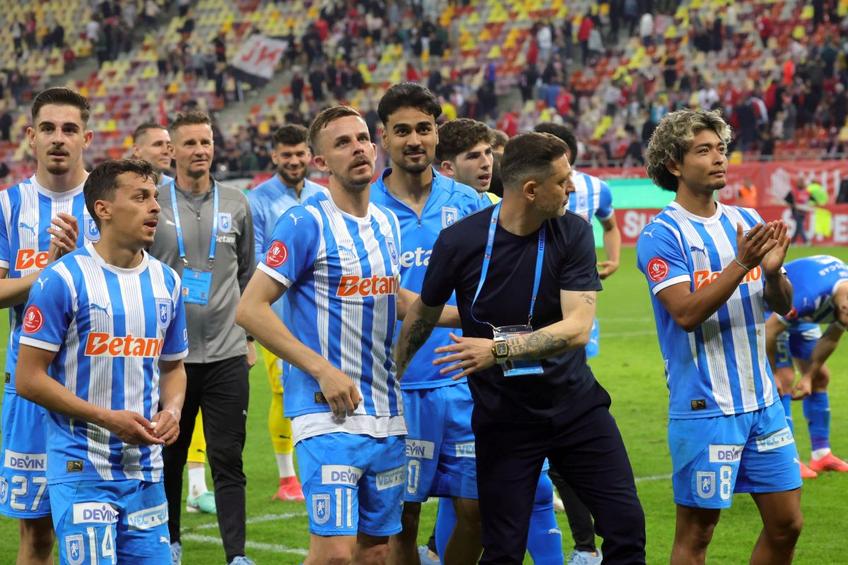 Ce s-a întâmplat pe gazon, imediat după Dinamo - Universitatea Craiova » Imagini fabuloase pe Arena Națională / foto: Ionuț Iordache (GSP)
