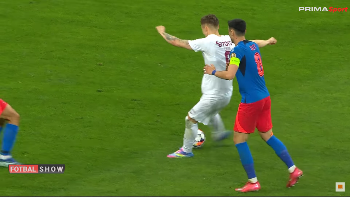 Al doilea gol marcat de Louis Munteanu în FCSB - CFR, 20 aprilie 2025