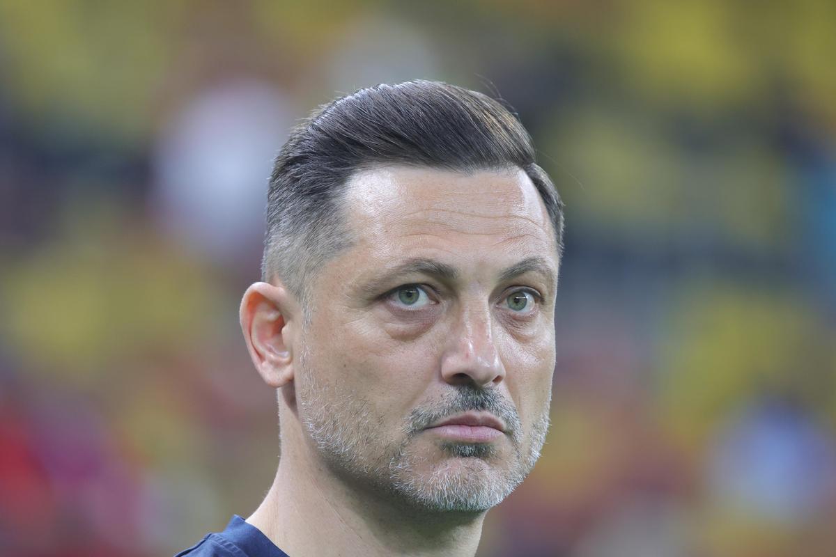 Mirel Rădoi, în Dinamo - Universitatea Craiova, foto: Ionuț Iordache