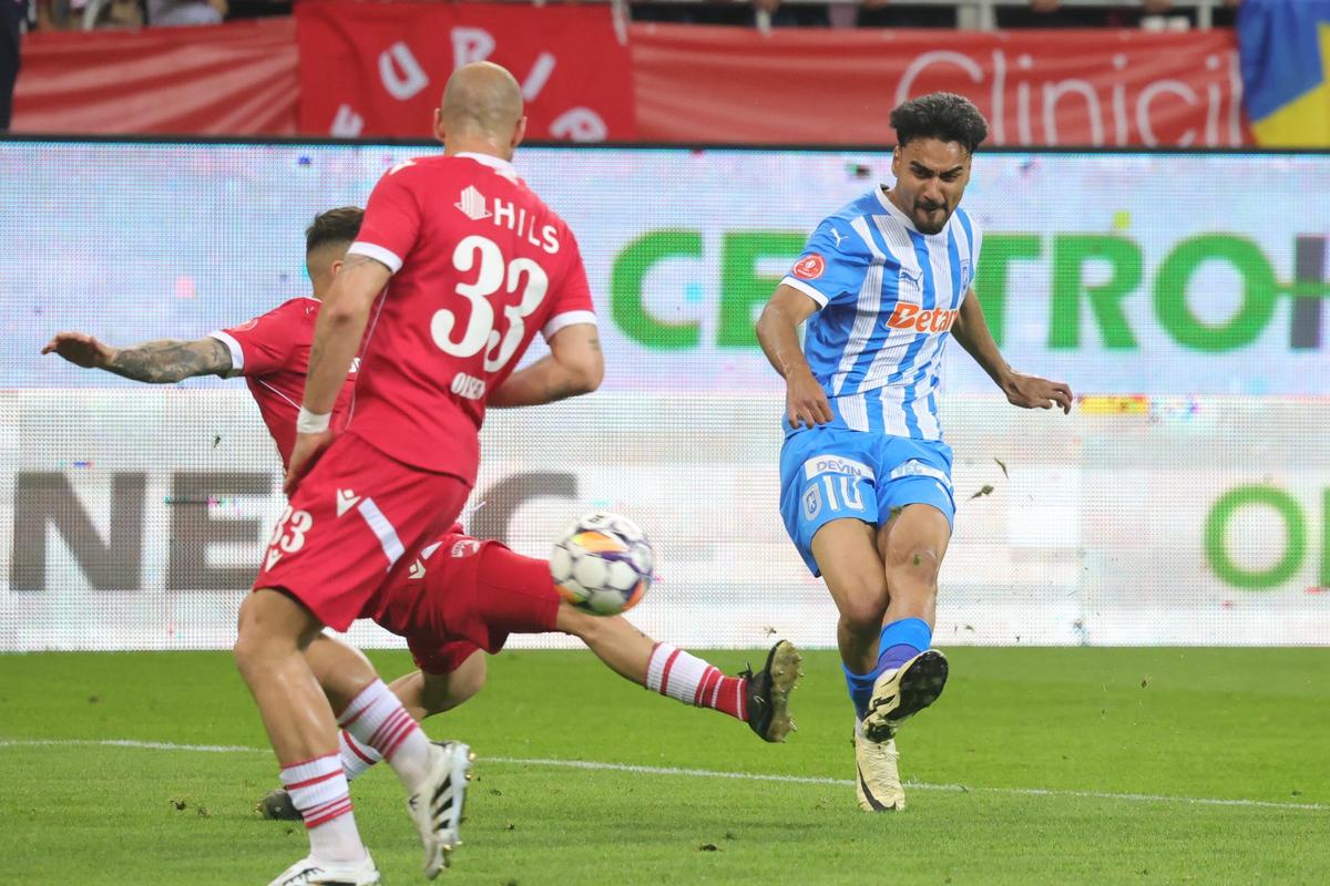 Dinamo - Craiova 0-2 » Nu s-a terminat încă! Oltenii urcă pe 2 și nu renunță la titlu: clasamentul ACUM din play-off