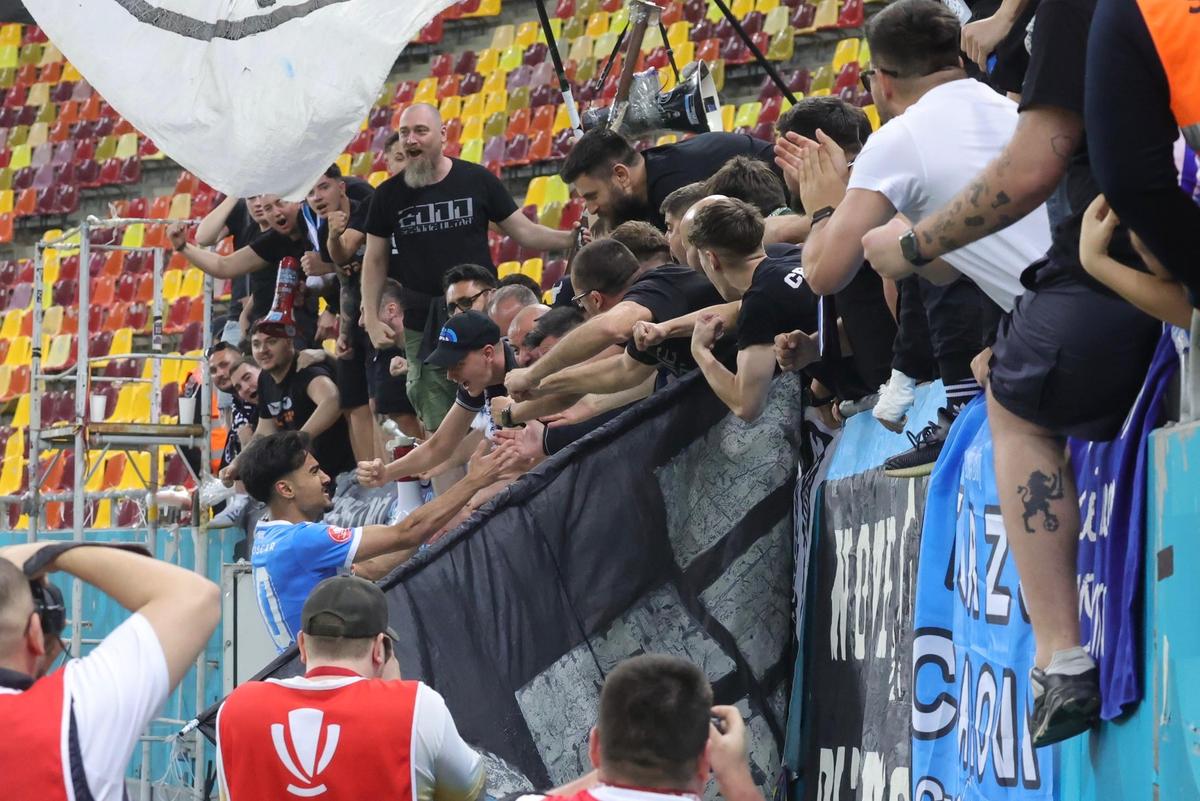 Dinamo - Universitatea Craiova, imagini din timpul partidei
