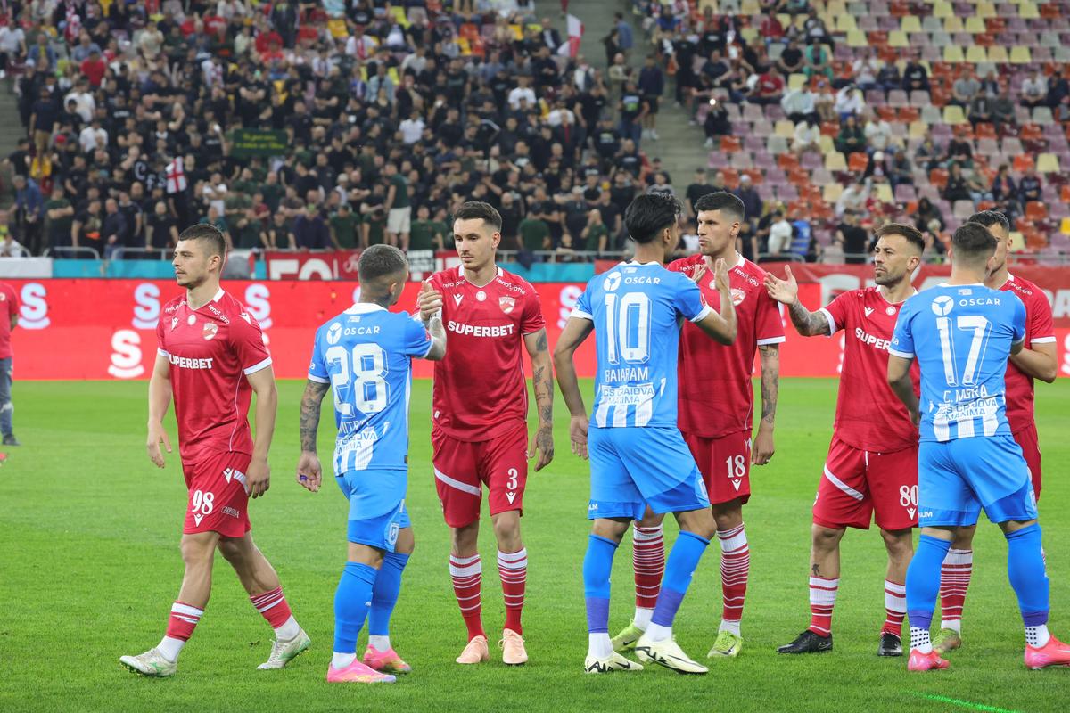 Dinamo - Universitatea Craiova, imagini din timpul partidei