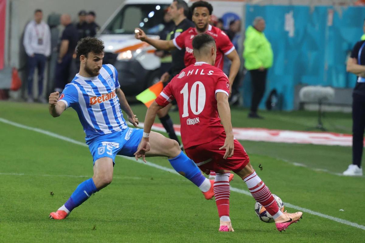 Dinamo - Universitatea Craiova, imagini din timpul partidei