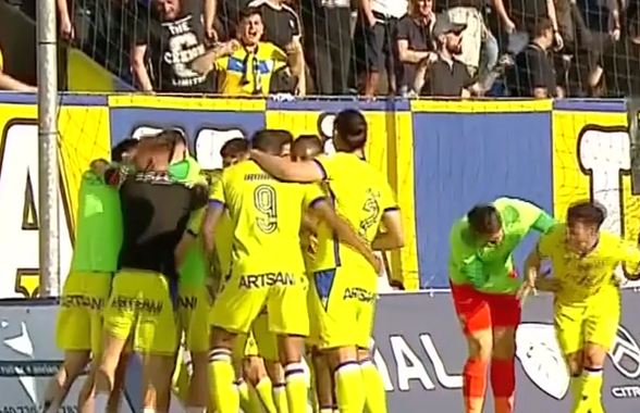Gol ireal în Superligă » Gicu Grozav a înscris dintr-un unghi imposibil, după greșeli în lanț în defensiva adversă