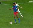 faza reușită de Ngezana în FCSB - CFR Cluj