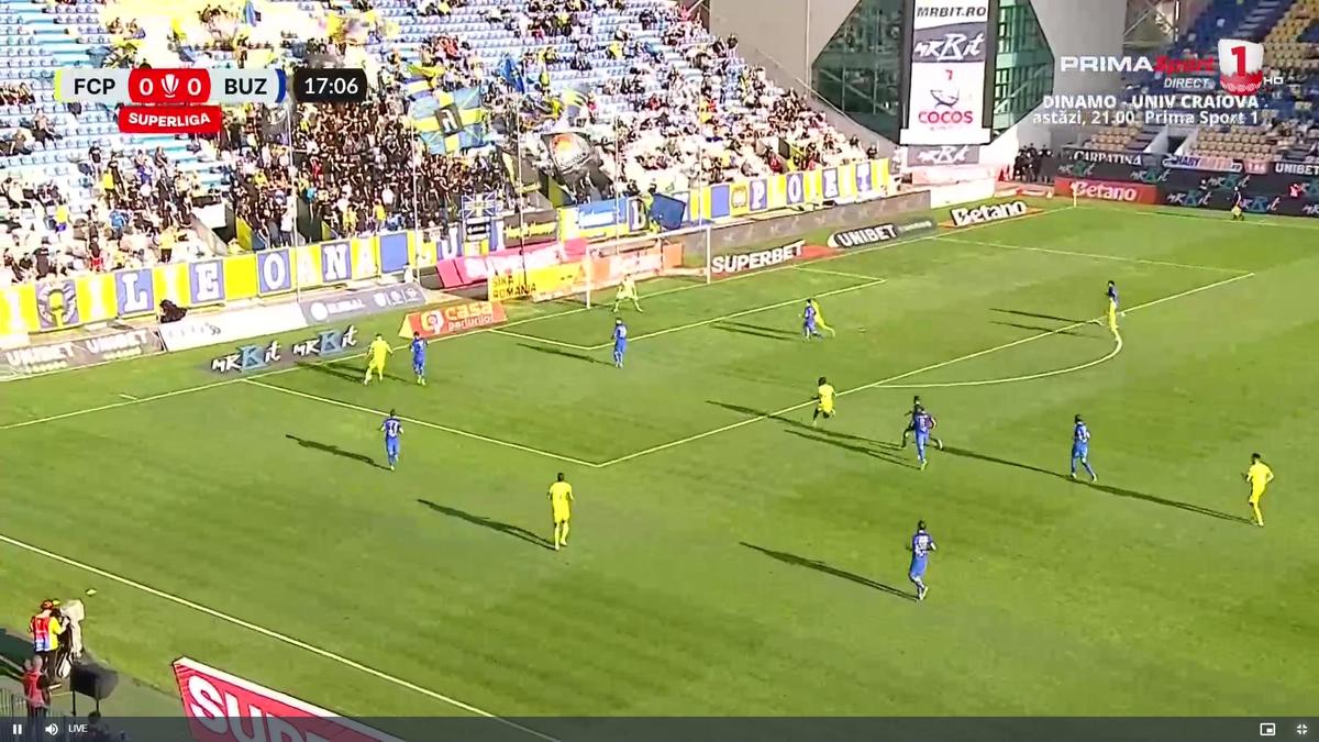 Gicu Grozav, gol „imposibil” în Petrolul Ploiești - Gloria Buzău // 21.04.2025
