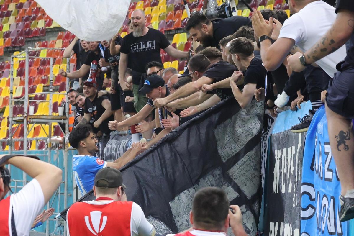 Dinamo - Universitatea Craiova, imagini din timpul partidei