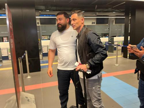 Mirel Rădoi, la plecarea din România // FOTO: Carmen Dumitru (GSP.ro)