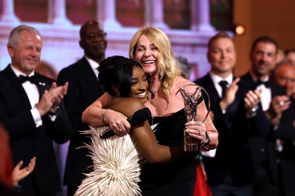 Nadia Comăneci la Gala Laureus // foto: Getty Images