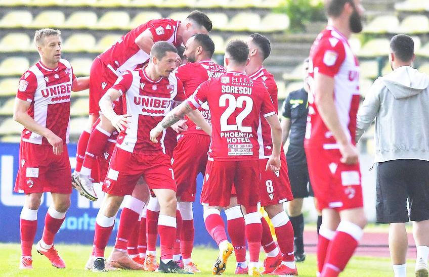 Bucurie pentru jucătorii lui Dinamo, foto: Imago