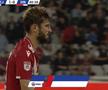 AUCH! Ciocnire horror în U Cluj - Dinamo: fotbalistul lui Uhrin, schimbat după ce a fost făcut K.O. de Ely Fernandes!