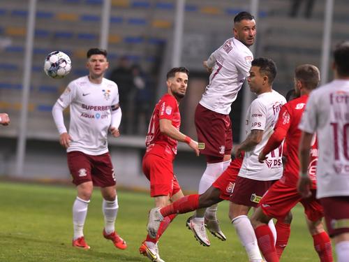 Daniel Florea, în Chindia - Rapid / FOTO: Imago