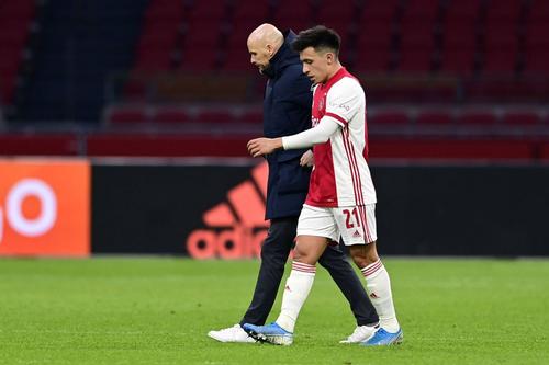 Erik ten Hag și Lisandro Martinez
Foto: Imago