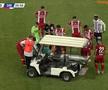 FOTO Accidentare Aloe, U Cluj - Dinamo 21.05.2022
