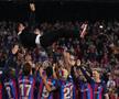Barcelona a sărbătorit titlul în La Liga, alături de 88.000 de spectatori » Imagini spectaculoase