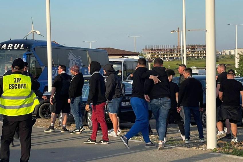 Altercația de dinainte de Farul - FCSB / foto: Vlad Nedelea (Gazeta Sporturilor)