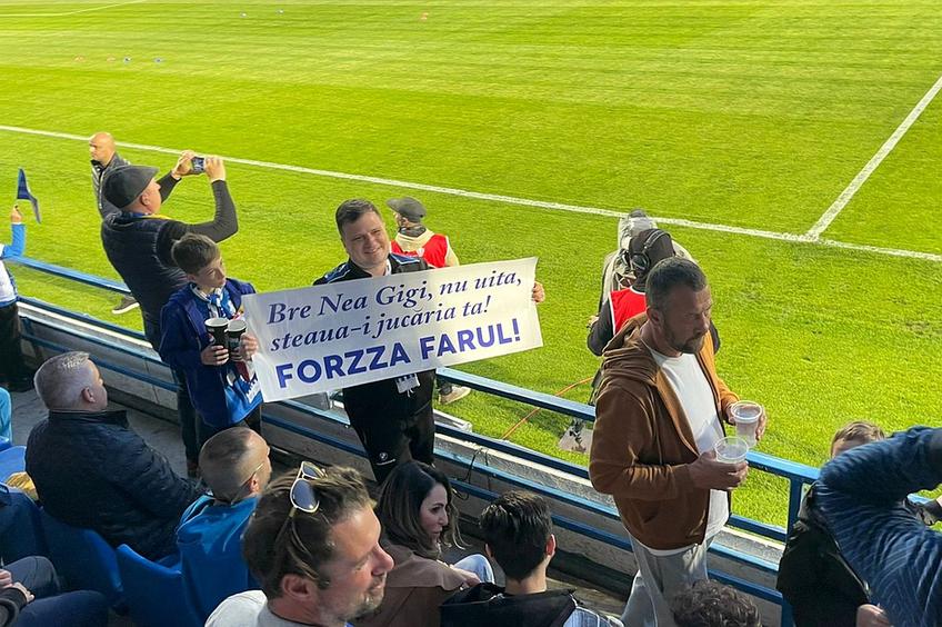 Mesajul pentru Gigi Becali // foto: GSP