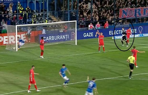 Eroarea lui Târnovanu a readus-o în joc pe Farul! Portarul celor de la FCSB și-a mușcat din tricou de ciudă