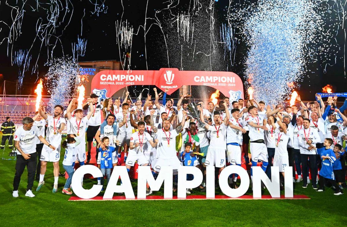 Farul e NOUA CAMPIOANĂ a României, după un comeback LEGENDAR! Puștii lui Hagi au insistat și au atacat până au dezintegrat-o pe FCSB
