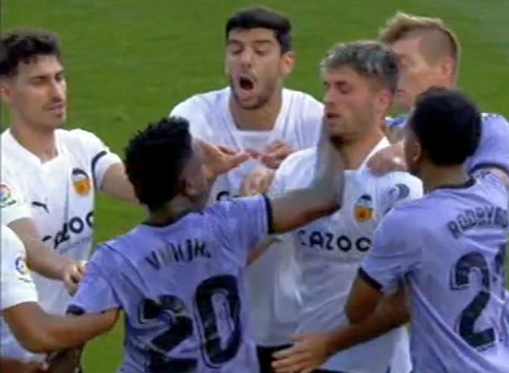 Vinicius a fost eliminat din cauza unei altercații