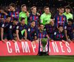 Barcelona a sărbătorit titlul în La Liga, alături de 88.000 de spectatori » Imagini spectaculoase