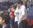 Nicușor Dan, „ultras” la CSM București - Esbjerg în 2023