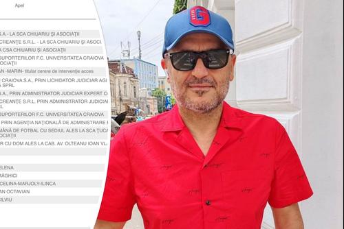 Procesul pentru sigla cu leul Universității Craiova se întoarce în prima instanță, la Tribunalul București. Apelul înaintat de clubul condus de Adrian Mititelu a fost admis, cazul va fi rejudecat.