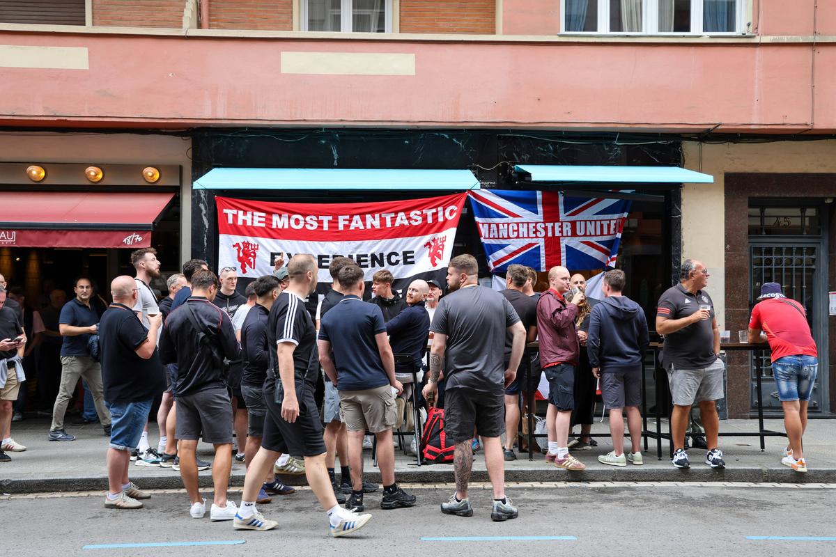 Tottenham - Manchester United, finala Europa League » Imagini cu suporterii