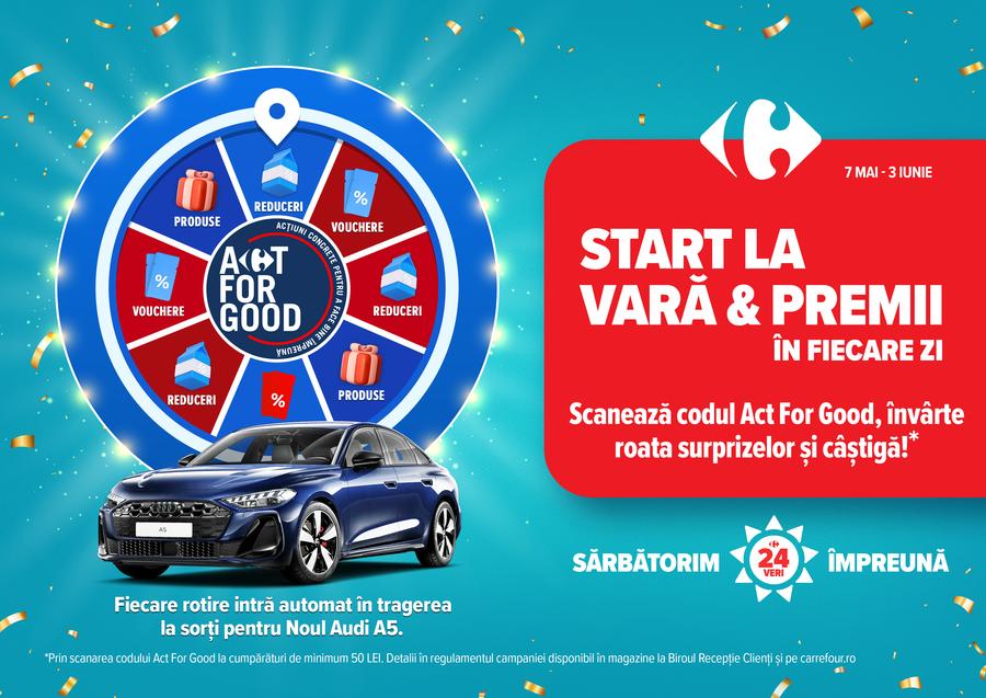 Vara asta dai lovitura cu ofertele aniversare de la Carrefour