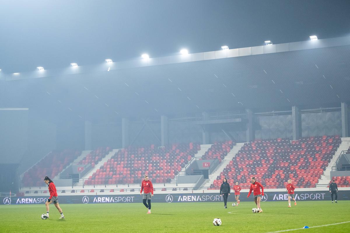 Stadionul din Leskovac, Serbia