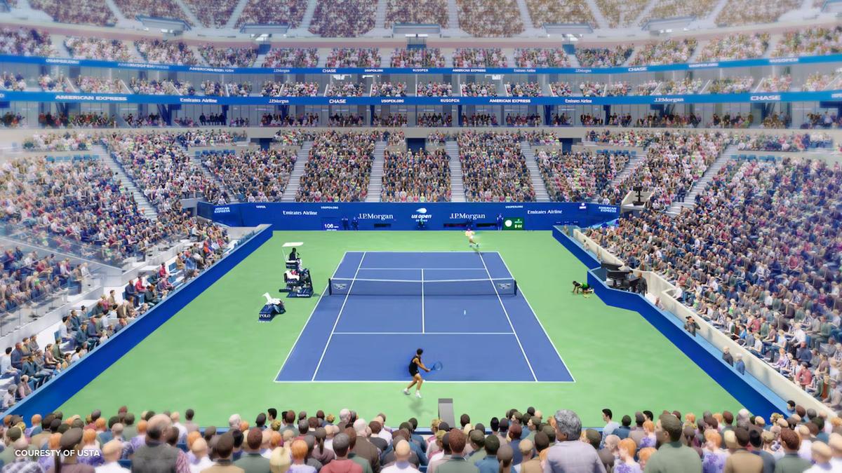 Arena „Arthur Ashe”, de la US Open / foto: X