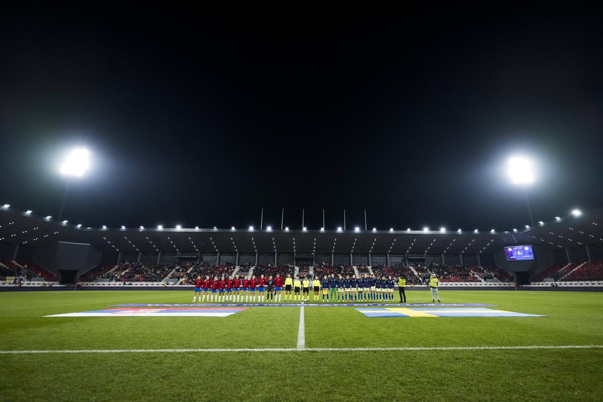 Stadionul din Leskovac, Serbia