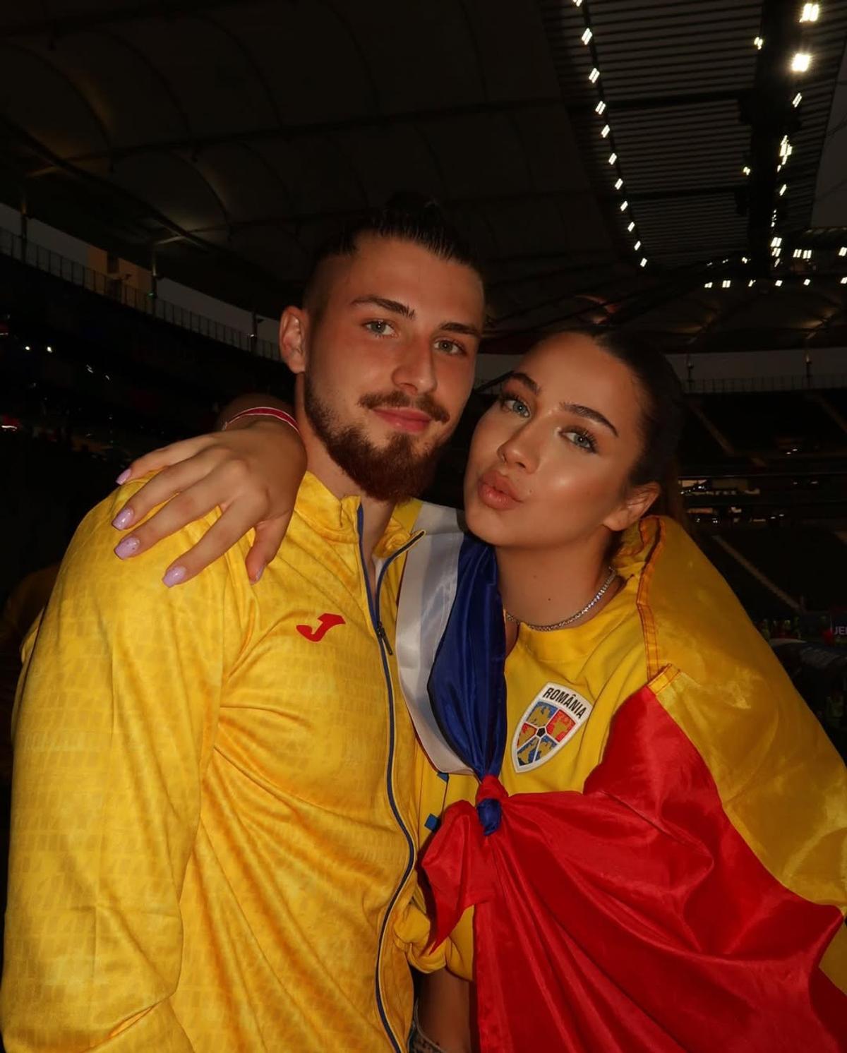 Meira Drăgușin la finala Tottenham - Manchester United