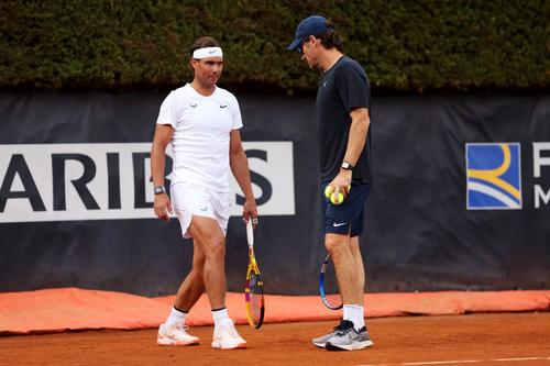 Carlos Moya și Rafael Nadal/Foto: Getty Images