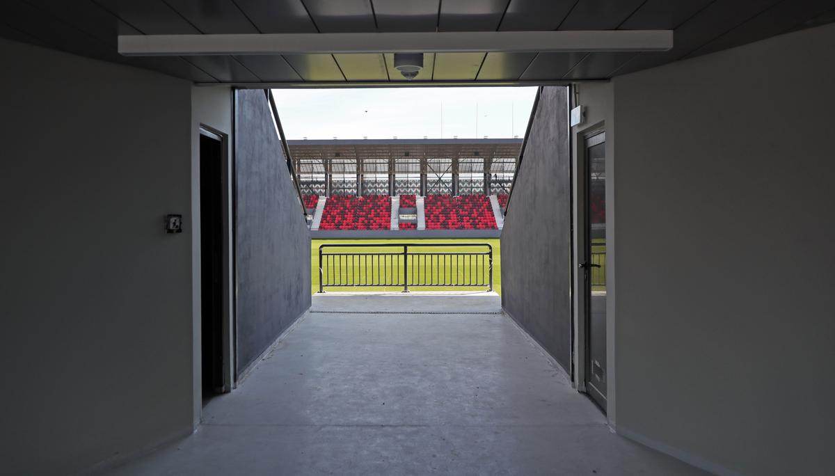 Stadionul din Leskovac, Serbia