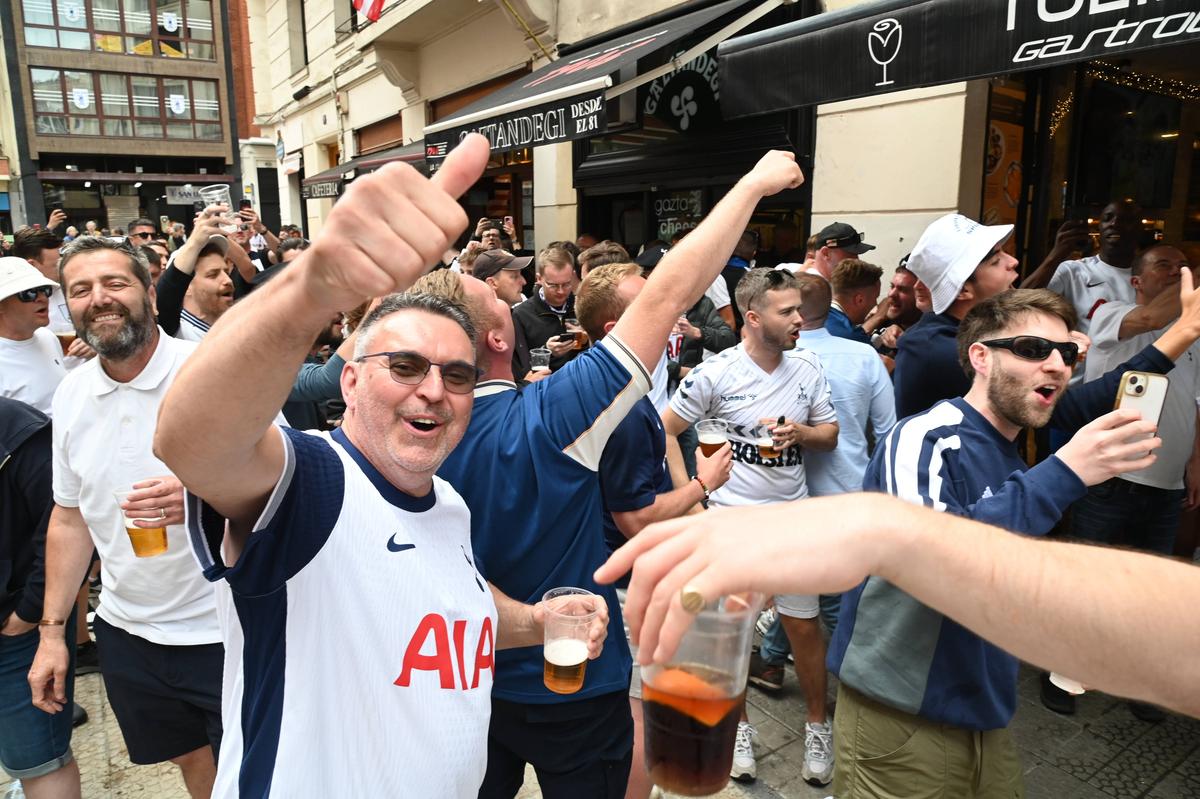 Tottenham - Manchester United, finala Europa League » Imagini cu suporterii