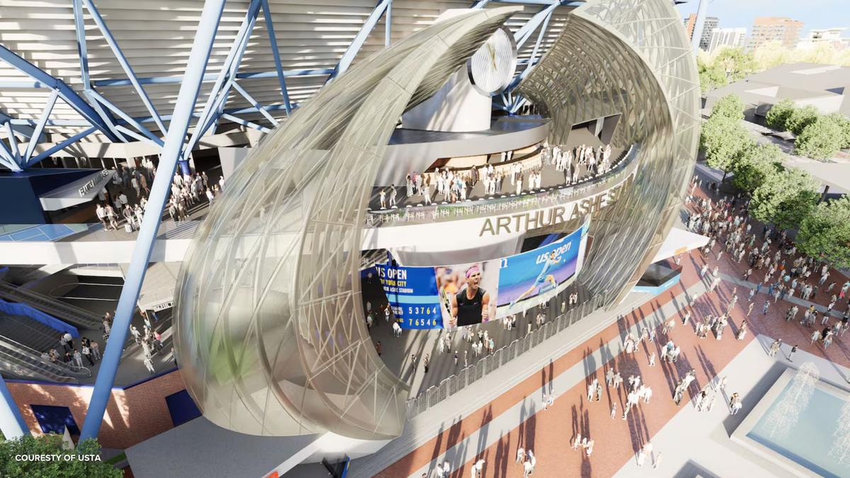 Arena „Arthur Ashe”, de la US Open / foto: X