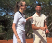 Novak Djokovic a acceptat provocarea și a jucat tenis cu „cea mai frumoasă femeie din lume” » Filmarea a fost interzisă