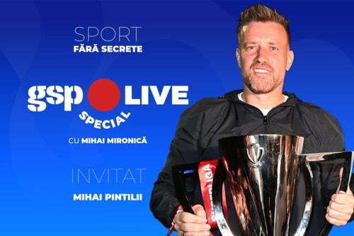 GSP Live Special are o ediție specială astăzi, de la ora 16:00, cu un invitat de prim-plan: Mihai Pintilii, antrenorul secund al lui Elias Charalambous la FCSB.