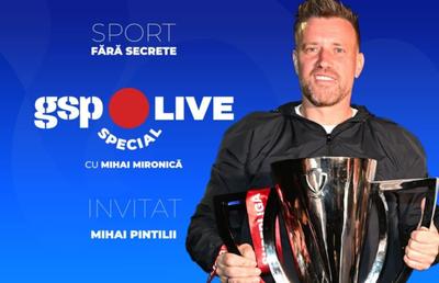 Mihai Pintilii, invitat la GSP Live Special » Mihai Mironică îl va lua la întrebări pe antrenorul secund al FCSB