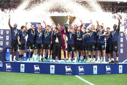 Inter sărbătorește titlul de campioană / Foto: Imago