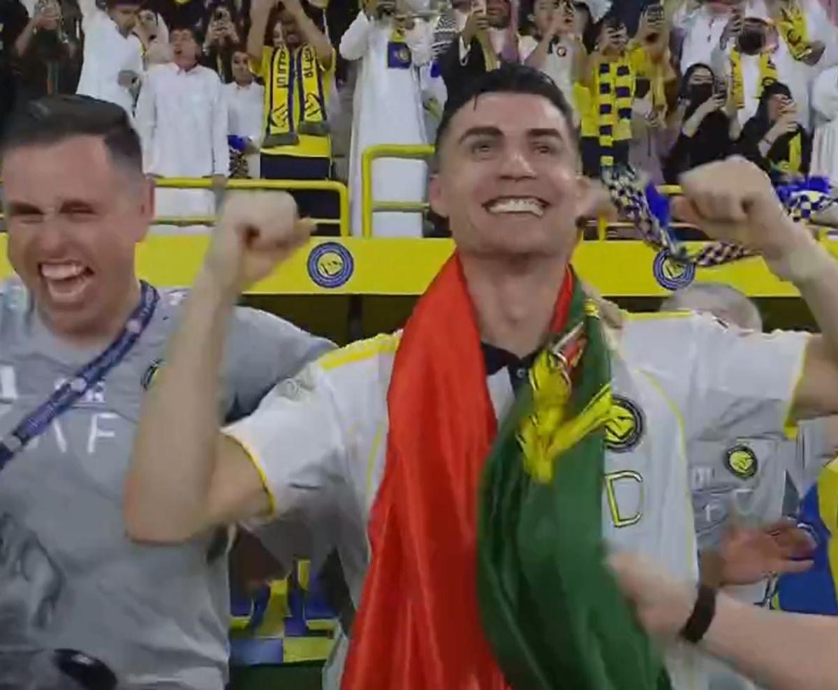 Cristiano Ronaldo, în lacrimi după ce a câștigat primul titlu în Arabia Saudită