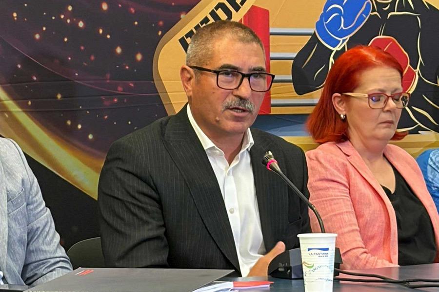 Președintele Vasile Cîtea a fost reconfirmat în funcție. Conduce FRB din 2016. Foto: Federația Română de Box Președintele FR Box recunoaște că sportivul cubanez nu face puncte pentru România: „Nu afectează niciun clasament”
