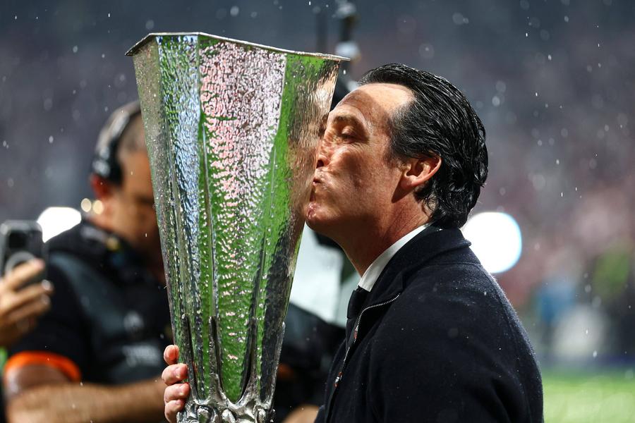 Unai Emery, după ce a câștigat al cincilea trofeu Europa League: „Le-am spus jucătorilor în vestiar”