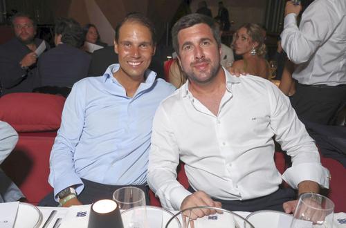 Enrique Riquelme, în dreapta, alături de Rafa Nadal/ foto Getty Images