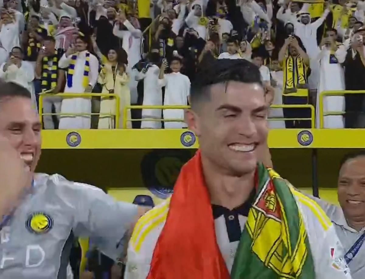 Cristiano Ronaldo, în lacrimi după ce a câștigat primul titlu în Arabia Saudită